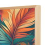 Wallity Pintura Decorativa en Lienzo Enmarcada 80 x 80 cm